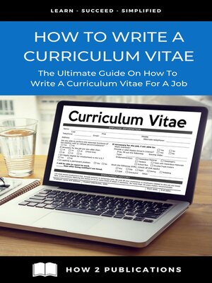 cover image of How to Write a Curriculum Vitae